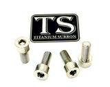 Titanium peg bracket bolts for e-moto — color option