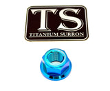 Titanium Rear Axle Nut - E-Moto