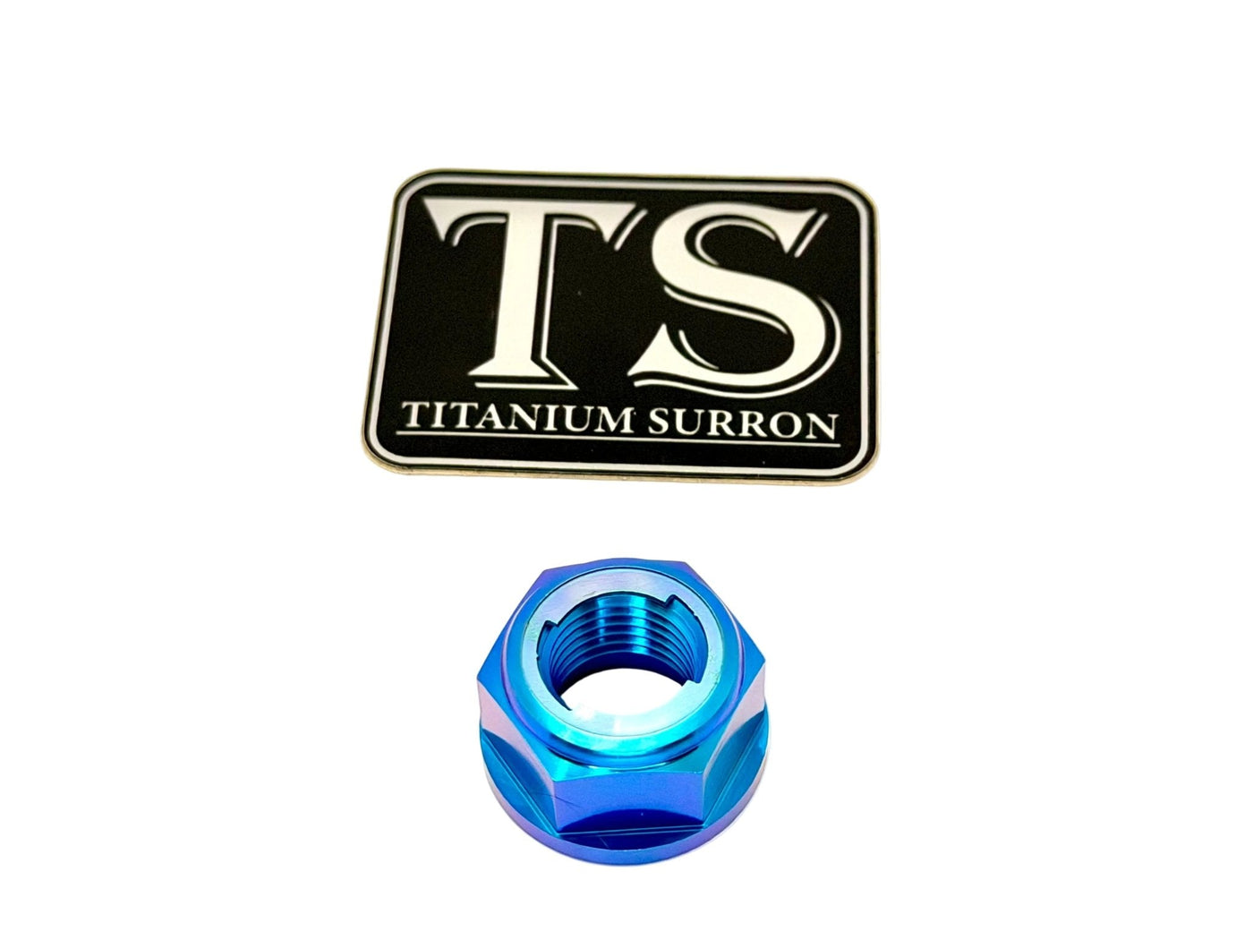 Titanium Rear Axle Nut - E-Moto