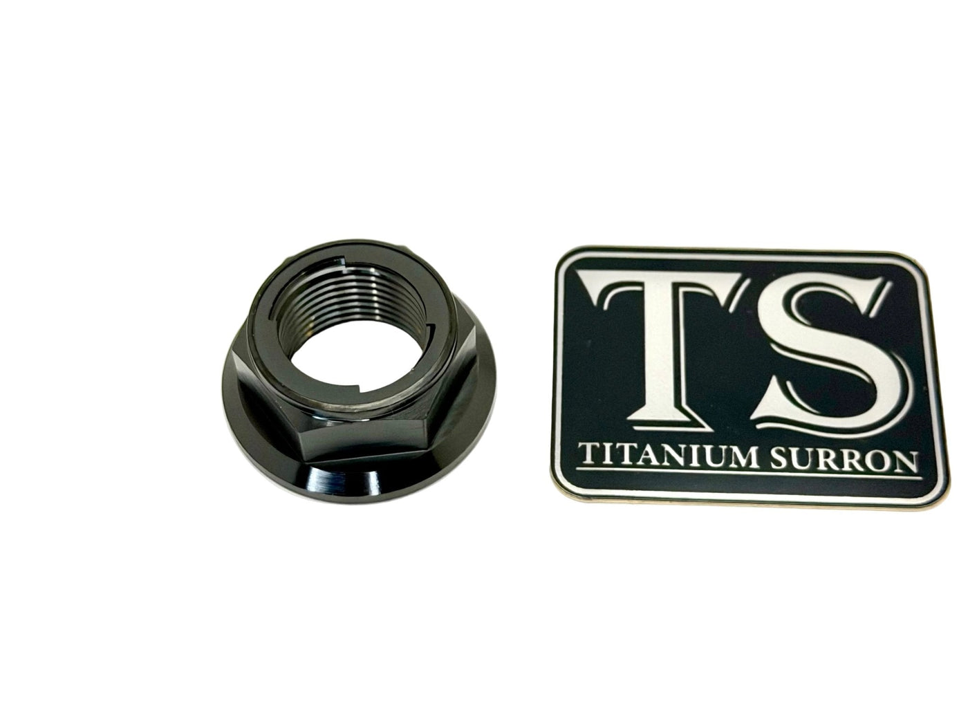 Titanium Rear Axle Nut - E-Moto