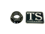 Titanium Rear Axle Nut - E-Moto