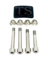Titanium Rear Linkage Bolt Kit — Surron LBX & Segway