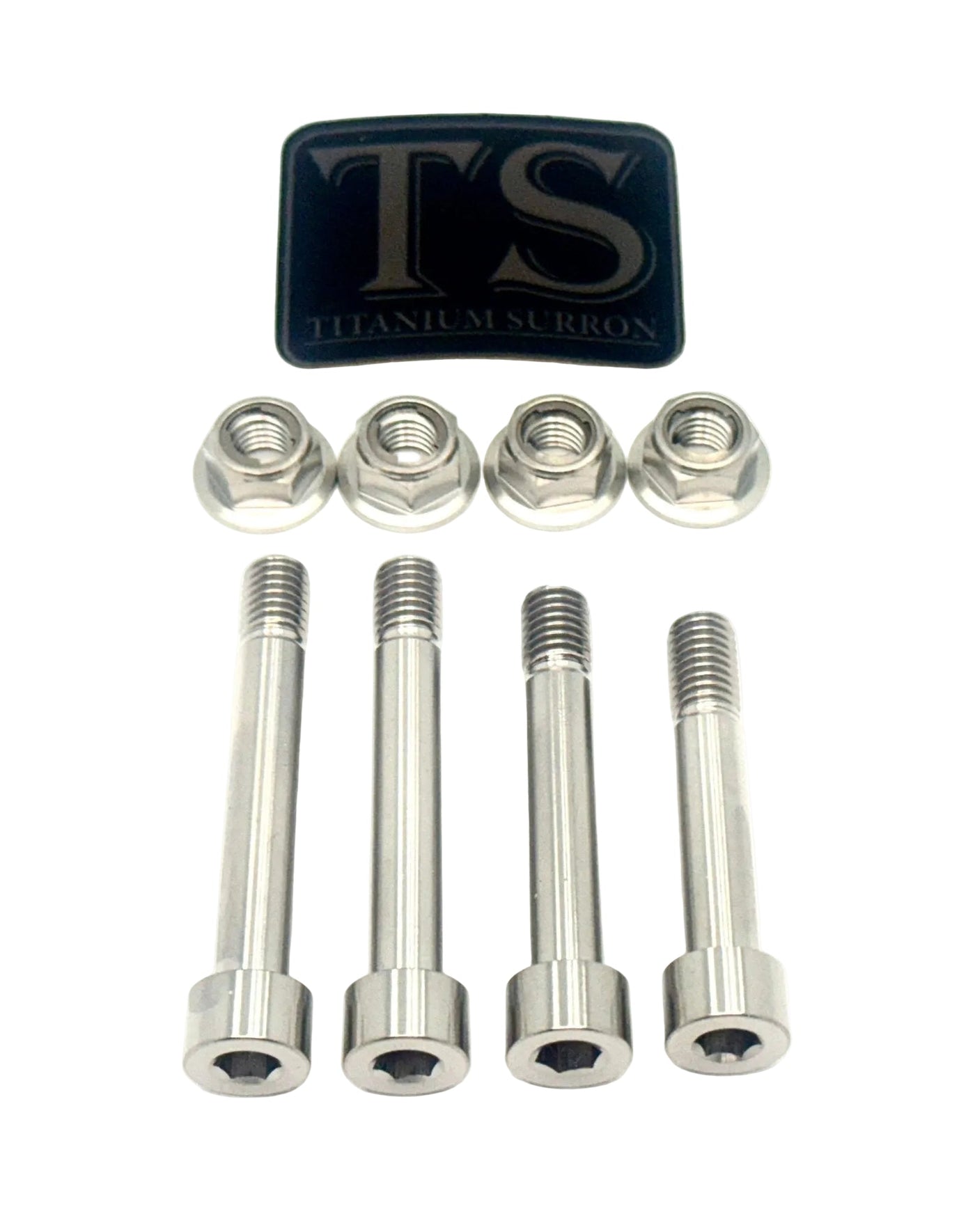 Titanium Rear Linkage Bolt Kit — Surron LBX & Segway
