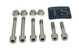 Titanium Rear Linkage Bolt Kit — Surron LBX & Segway
