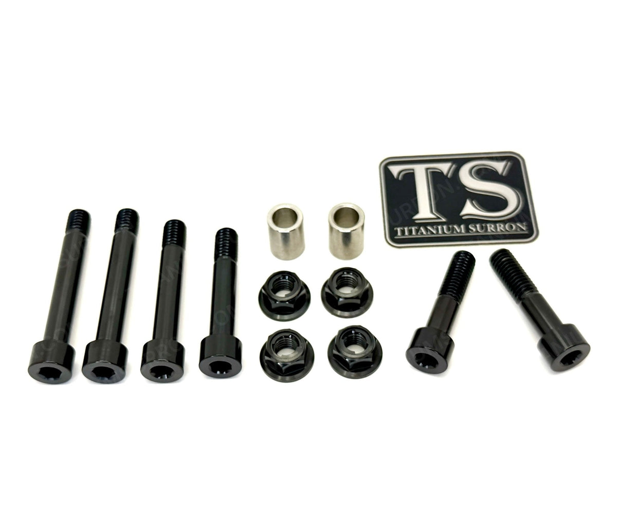 Titanium Rear Linkage Bolt Kit — Surron LBX & Segway