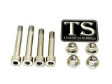 Titanium Rear Suspension/ Linkage Bolt Kit for Surron LBX & Segway X260