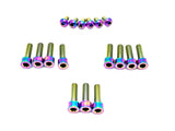 Titanium RFloXa Hawk 35 Pro and Max Fork Bolt Kits (21 pcs)