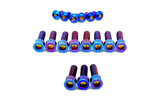 Titanium RFloXa Hawk 35 Pro and Max Fork Bolt Kits (21 pcs)