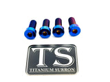 Titanium seat and subframe bolts for Surron and Talaria — Grade 5 set