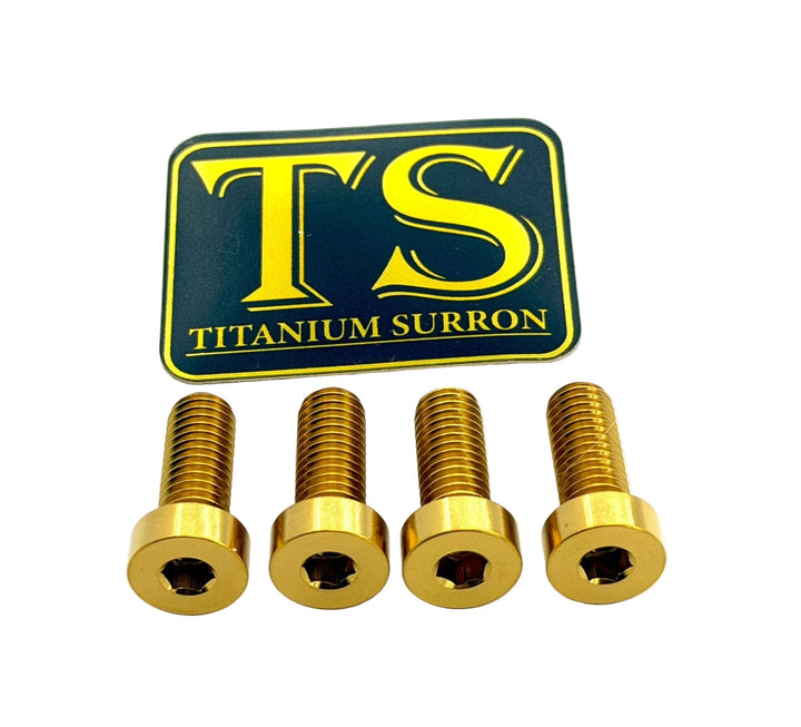 Titanium seat and subframe bolts for e-moto — bolt detail