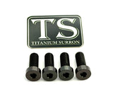 Titanium seat and subframe bolts for Surron LBX — PVD coated