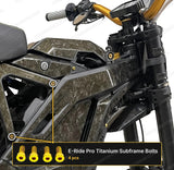 Titanium Seat/ Subframe Bolts for E-moto