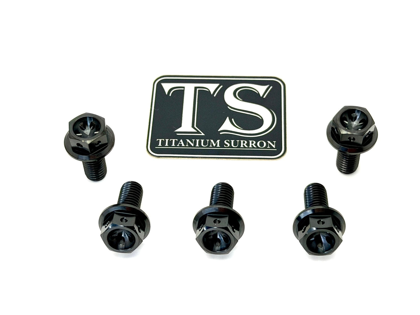 Titanium Sprocket Bolts - E-Moto
