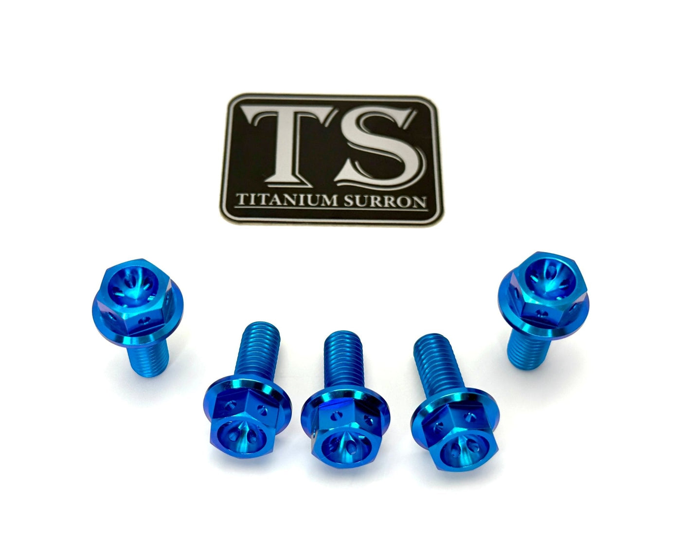 Titanium Sprocket Bolts - E-Moto