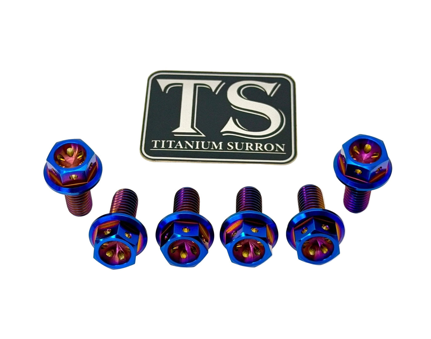 Titanium Sprocket Bolts - E-Moto