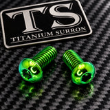 Titanium Surron LBX M6 Ignition Cover Bolts