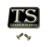 Titanium Surron Ultra Bee Brake Reservoir Cap Bolts