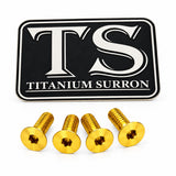 Titanium Surron Ultra Bee Brake Reservoir Cap Bolts