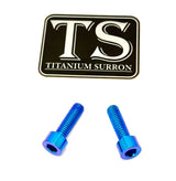 Titanium Upper Frame Bolts Surron/ E-Ride Pro/ 79 Bike