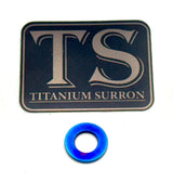 Titanium washers M5, M6, M8, M10 for Surron and Talaria — Grade 5 set