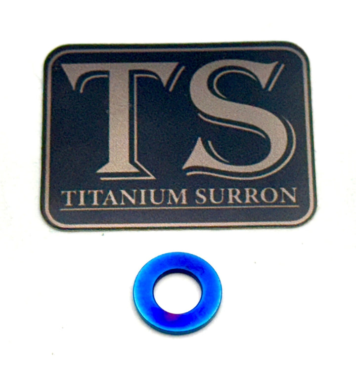 Titanium washers M5, M6, M8, M10 for Surron and Talaria — Grade 5 set