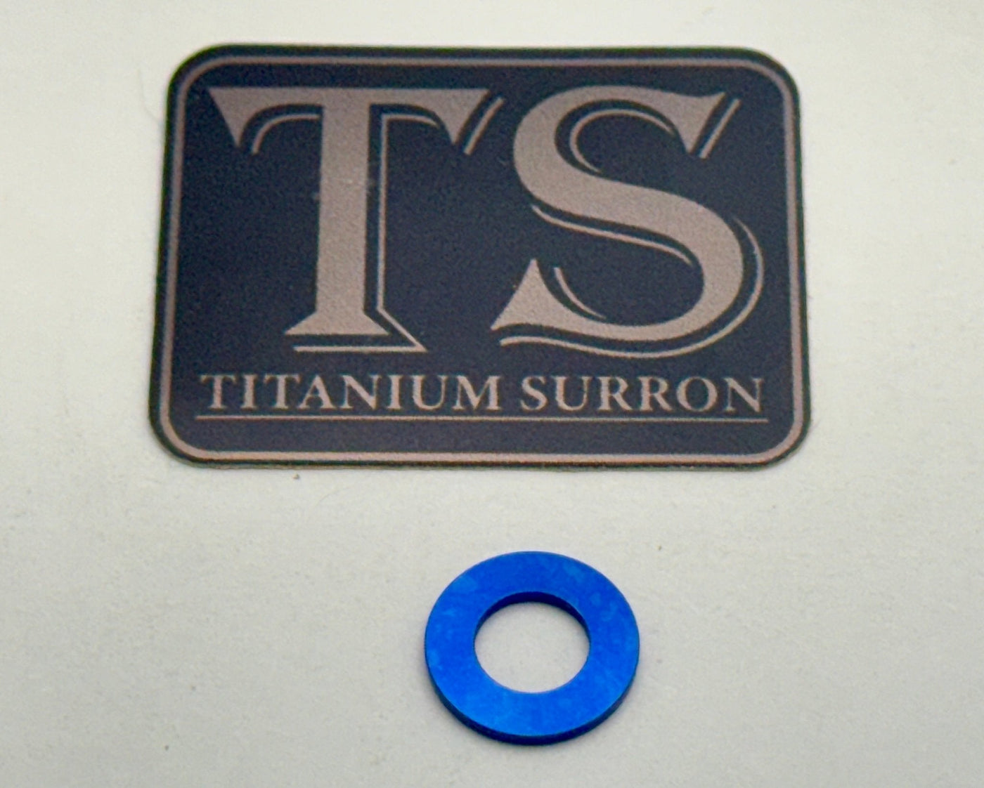 Titanium washers M5 to M10 — multiple sizes