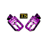 TS Custom Foot Pegs w/ Titanium Grips for Talaria and Altis