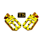 TS Custom Foot Pegs w/ Titanium Grips for Talaria and Altis