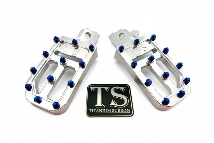 TS Custom Foot Pegs w/ Titanium Grips for Talaria and Altis