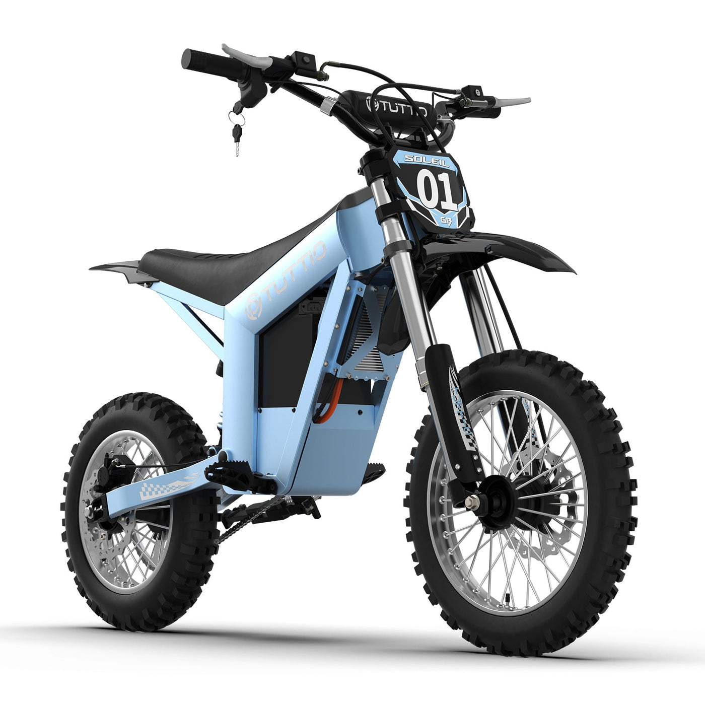 Tuttio Soleil01 GB electric dirt bike studio detail