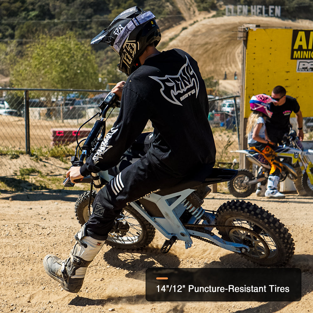 Tuttio Soleil01 GB electric dirt bike rear view