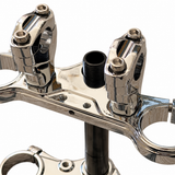 Tuttio Chrome Triple Clamp Set