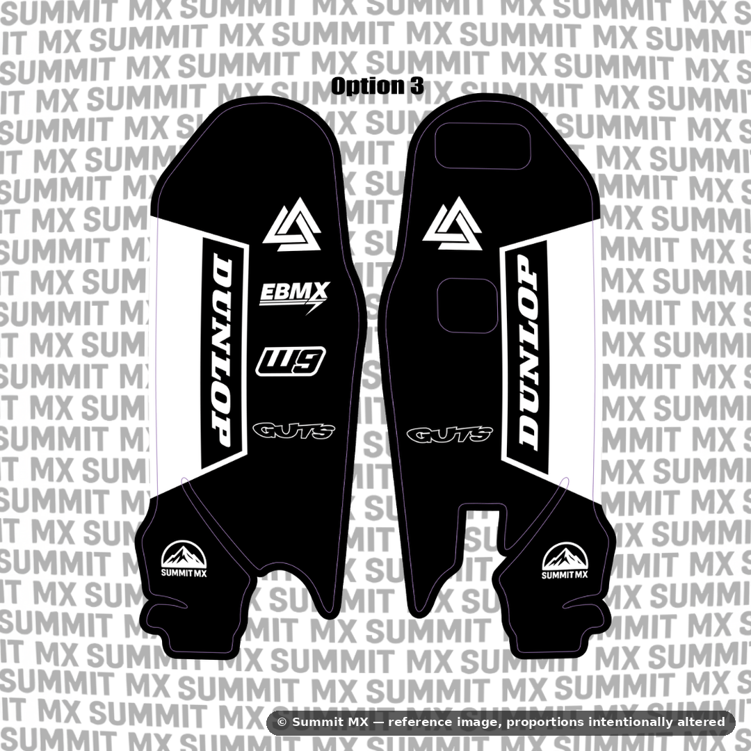Ultra Bee Fork Guard Decal