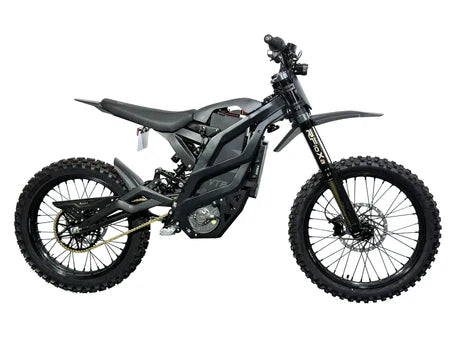 Ventus One Plus electric dirt bike — left side profile view