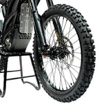 Ventus One Plus electric dirt bike — front three-quarter view