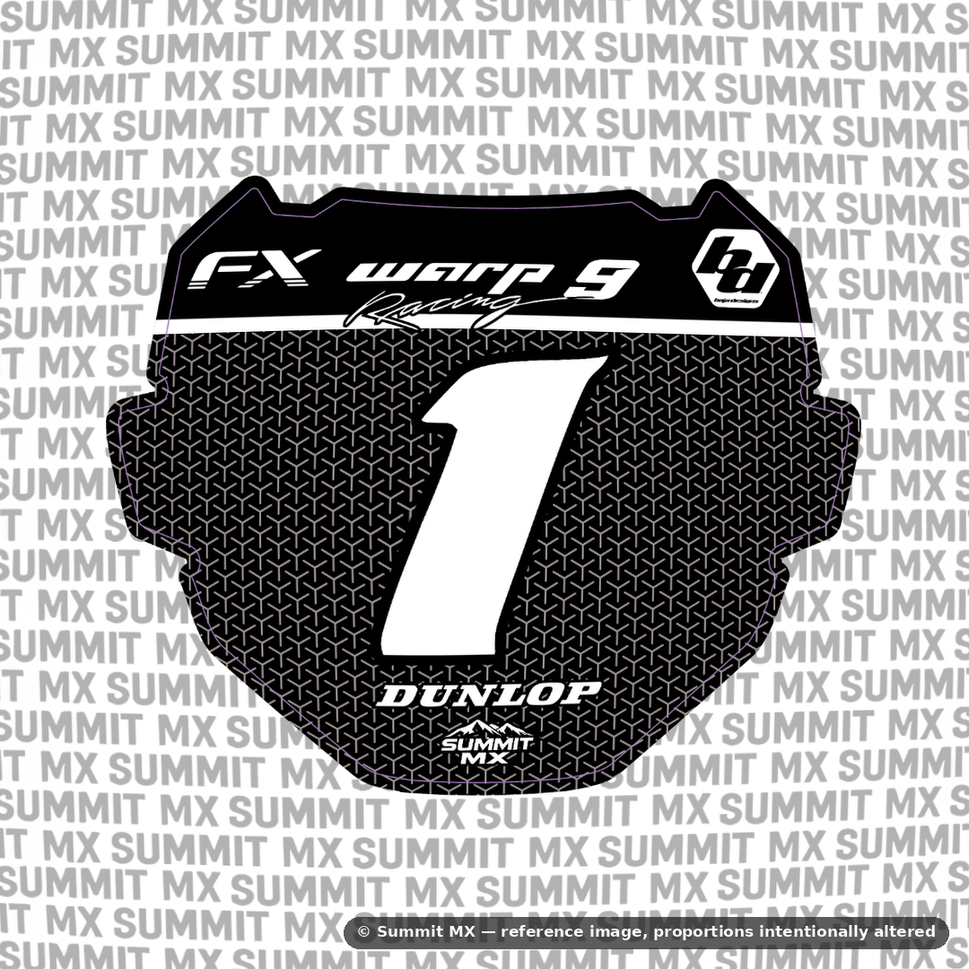 Vertex Decal for ODI Number Plate