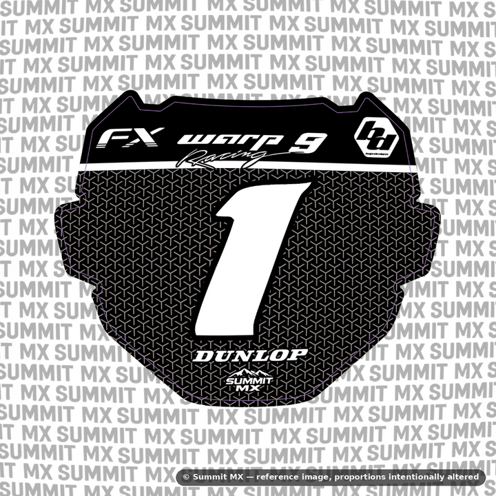 Vertex Decal for ODI Number Plate