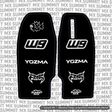 Yozma IN10 Fork Guard Decal — Outline style